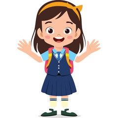 Portrait of a smiling girl