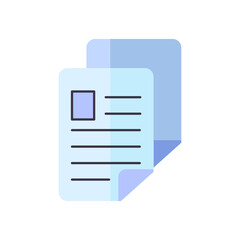 document icon design vector template