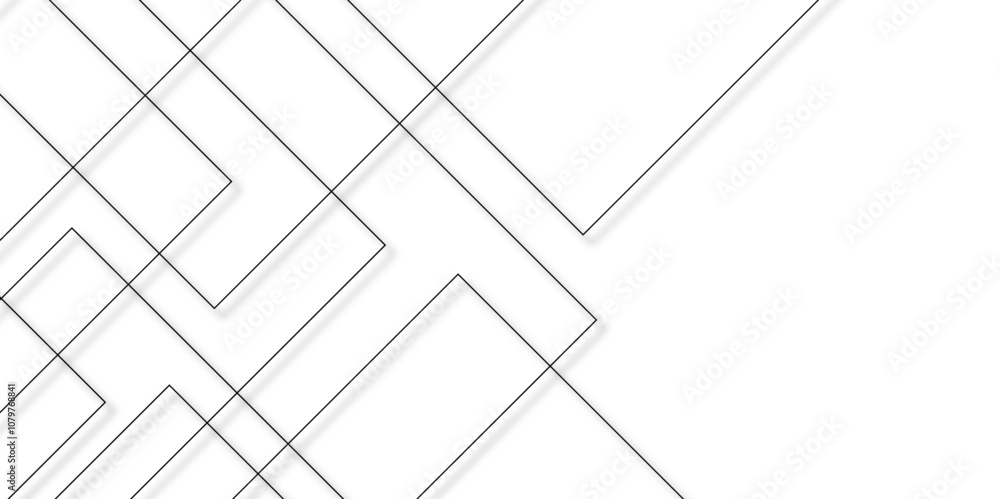 Poster modern geometrical dynamic and seamless abstract white background. bright light with soft shadows as