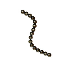 3D Retro Chrome Y2K Elements with Futuristic Design