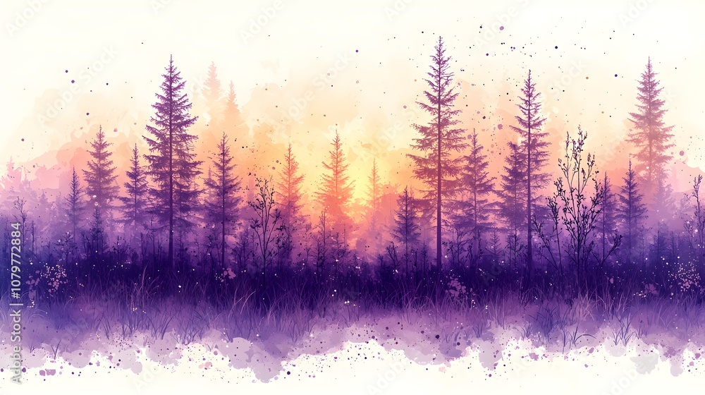 Poster serene soft pastel gradient background with subtle blending and textured noise effect minimalist for