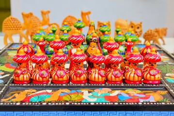 Beautiful chess board in Uzbekistan