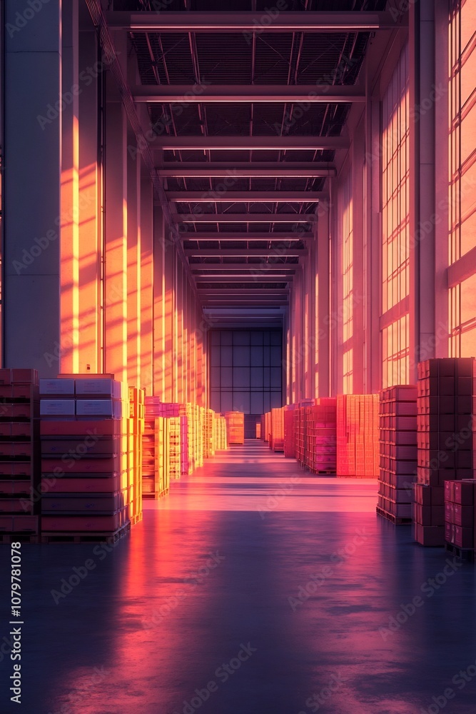 Poster meticulous warehouse workflow efficient inventory management and real time analytics for seamless