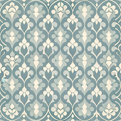 Minimalist Vintage Geometric Seamless Design, Desaturated Hues. Perfect for: Modern Themed Events, Minimalist Decor