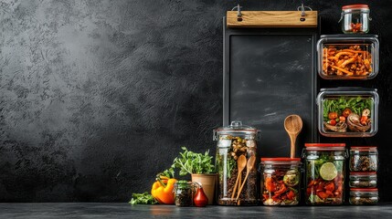 Sustainable meal prep home kitchen recipe guide eco-friendly green living reusable containers