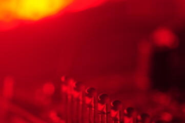 Industrial, abstract background with light