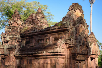 Naklejka premium Banteay Srei temple Siem Reap, Cambodia.