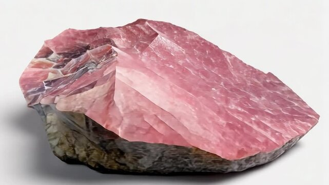 Pink Opal Gemstone:  A stunning pink opal gemstone, with intricate patterns and textures,  a captivating display of nature's artistry.