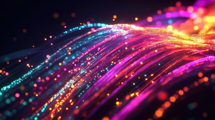 Abstract Neon Lights