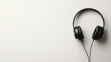 A sleek, minimalist poster template centered around listening, designed with generous space for custom quotes or messages against a clean white backdrop.