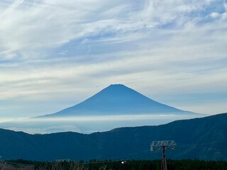 箱根大涌谷の富士山2