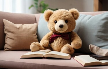 Teddy bear student with teddy day