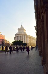 Fototapeta premium The former Communist Party House in Sofia, Bulgaria