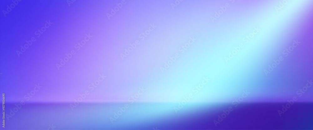 Poster abstract blue background with light effect. vector realistic illustration of color gradient backdrop