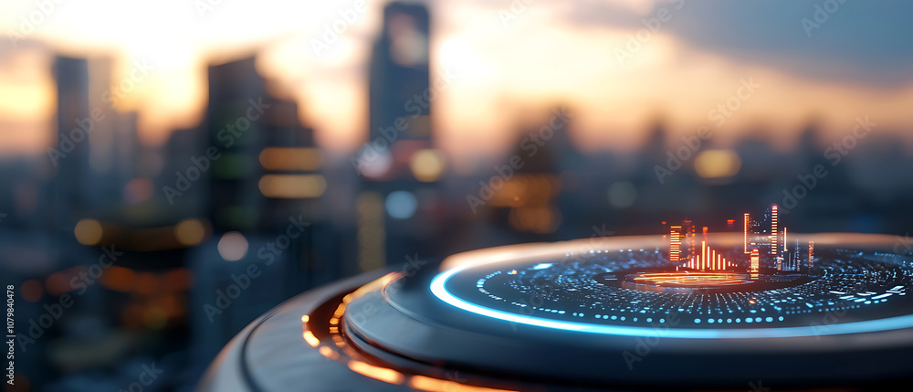 Poster leverage iot dashboard to optimize citywide utility management
