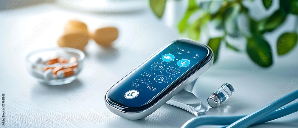 Poster monitor glucose levels effectively with iot health tracker technology