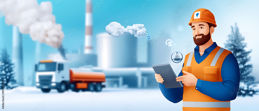 Poster factory emissions monitoring using iot sensors for environmental safety