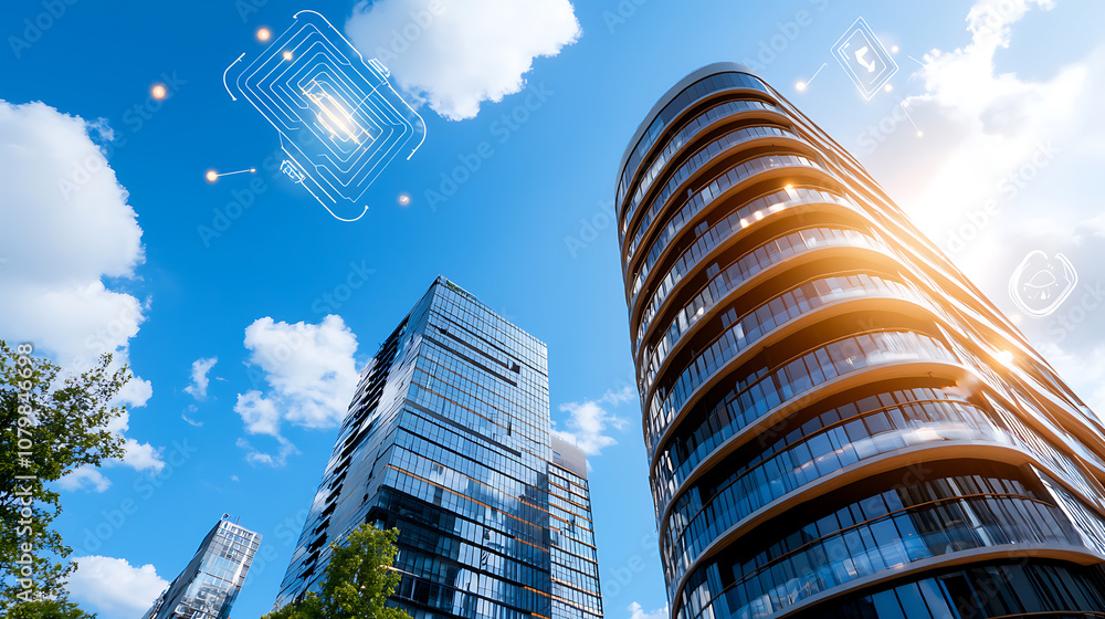 Poster enhance building safety with iot-connected fire alarm systems for smart structures