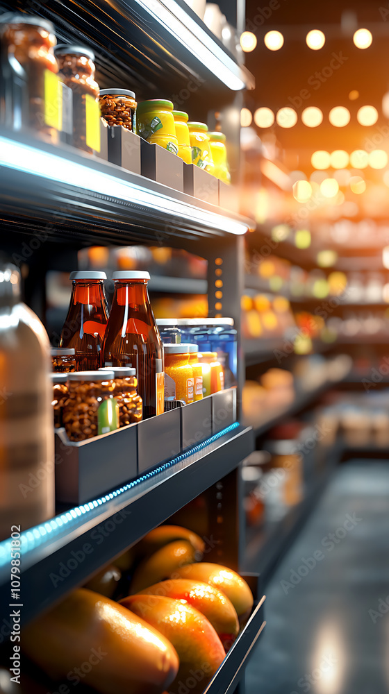 Poster enhance retail efficiency with iot-enabled shelf tracking for inventory management