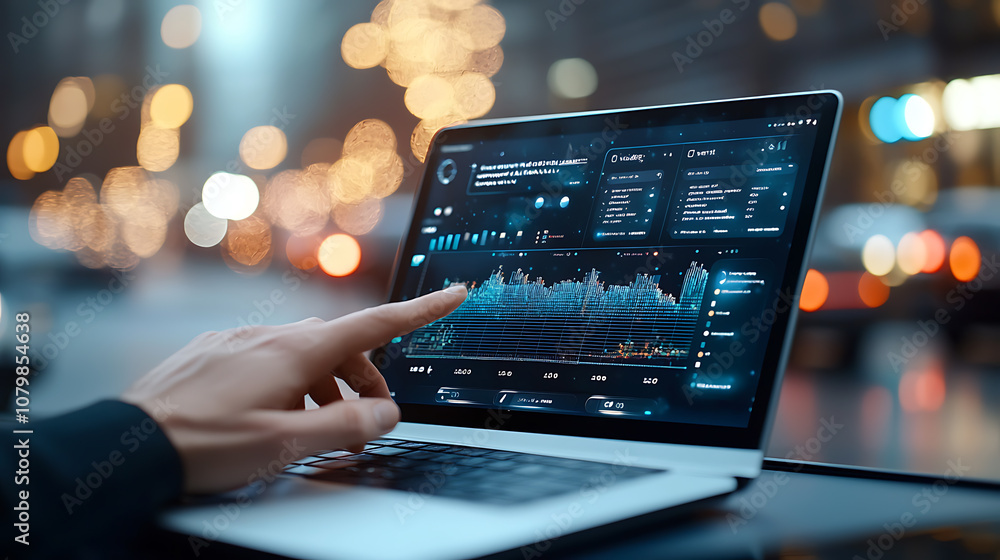 Poster explore how smart city dashboards enhance real-time iot data visualization