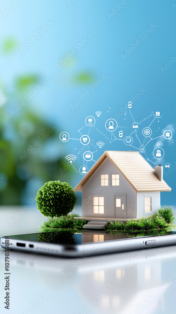 Poster explore the benefits of smart home systems responding to voice commands in the internet of things er