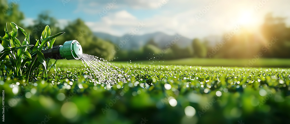 Poster enhancing agricultural efficiency with iot-driven smart irrigation systems
