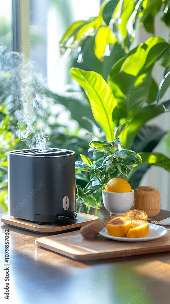 Poster smart toaster adjusts heat settings based on user preferences for perfect toast every time