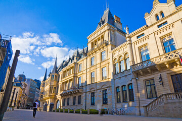 Fototapeta premium Cityscpae of Luxembourg.