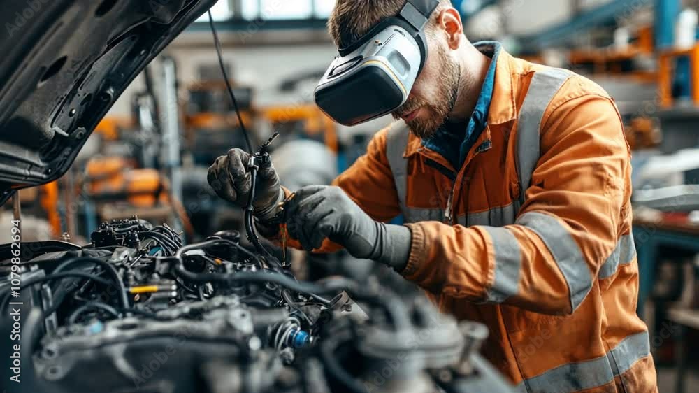 Poster augmented reality technician tools: ar-powered diagnostics and inspection software for efficient eng