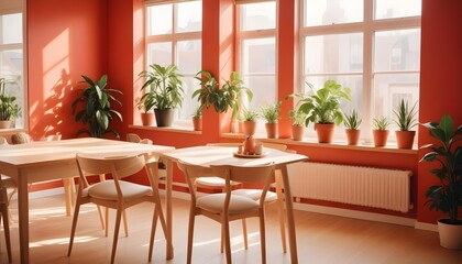 Photo modern style interior room 3d illustration