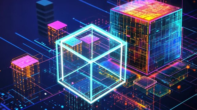 Blockchain technology specialists collaborating on decentralized solutions for financial transactions