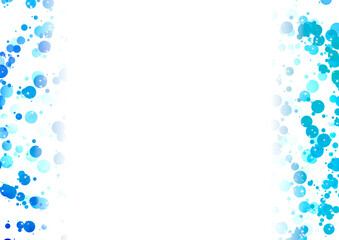 中央×キラキラ水玉背景(青)1