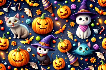 Celebrating Halloween, night photography's charm.