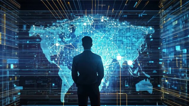 Data mining experts extracting valuable information from raw data for actionable insights
