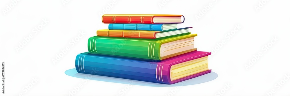 Poster vibrant and dynamic scene representing the concept of online education or digital learning. effectiv