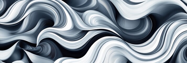 Obraz premium Modern Vector Illustration with Overlapping Lines and Clean Design