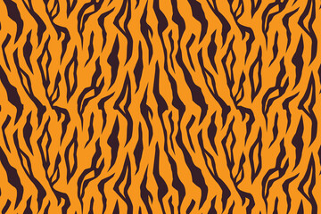 Tiger seamless pattern, Stripes Seamless Pattern. skin pattern.