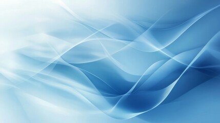 Fototapeta premium Sleek and Clean Blue Lines in a Modern Abstract Graphic Design