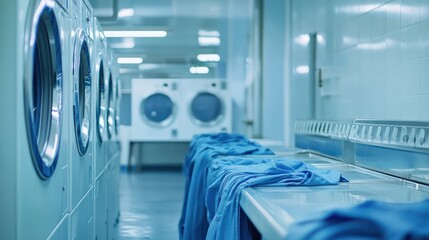 Uniform laundry in Canada, reliable pickup and delivery for professional clothing, neat and professional.