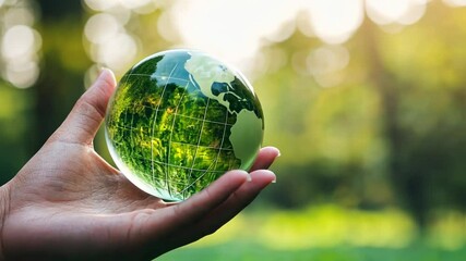 Environmental data analysts studying data on climate and ecosystems for sustainability solutions