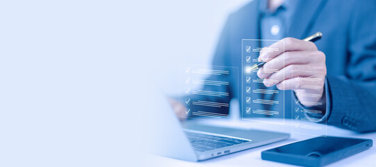 tick the checkmark in the survey item. tick mark evaluation in options check form online on a...
