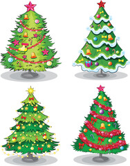 Fototapeta premium Christmas Trees