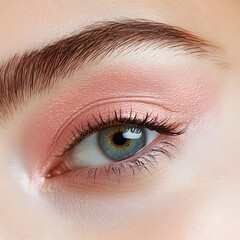 Obraz premium Elegant High-Fashion Beauty Portraits with Radiant Skin, Glamorous Makeup, and Luxurious Skincare Glow.