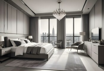 interior of a bedroom
