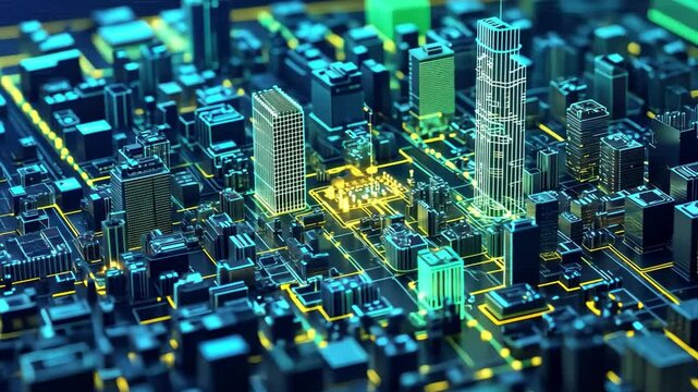 Geospatial data scientists analyzing geographical data for urban planning and resource management