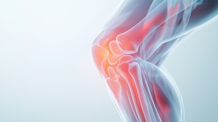 Knee Joint Pain Illustration