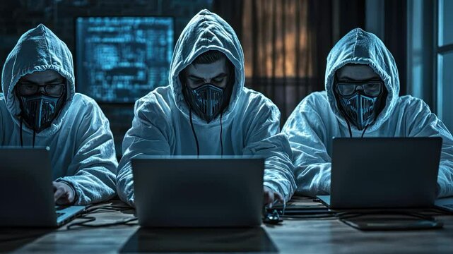 Malware protection team analyzing potential threats and isolating infected systems