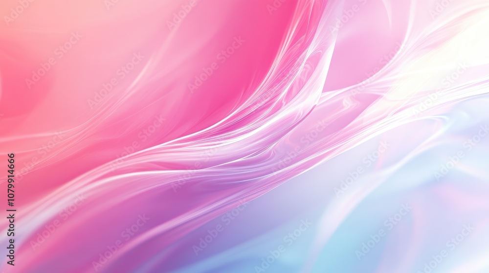 Poster soft gradient background with a blend of pastel shades, creating a smooth and calming abstract visua