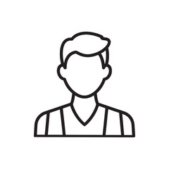 professional businessman male  human head user profile people avatar icon silhouette vector art flat design illustrations