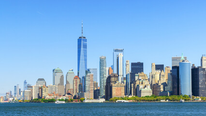 Naklejka premium New York City skyline